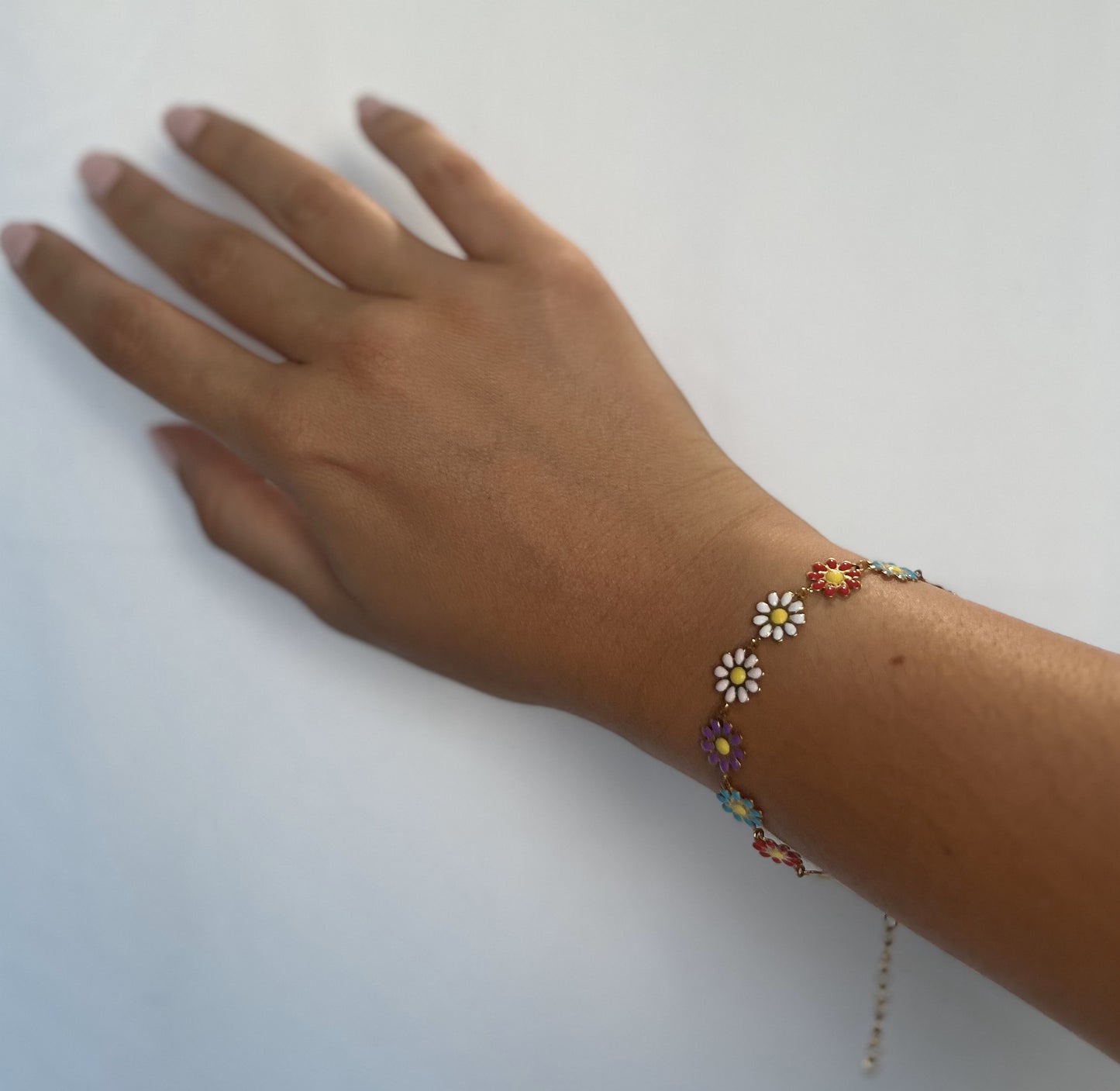 Colorful Flower Bracelet