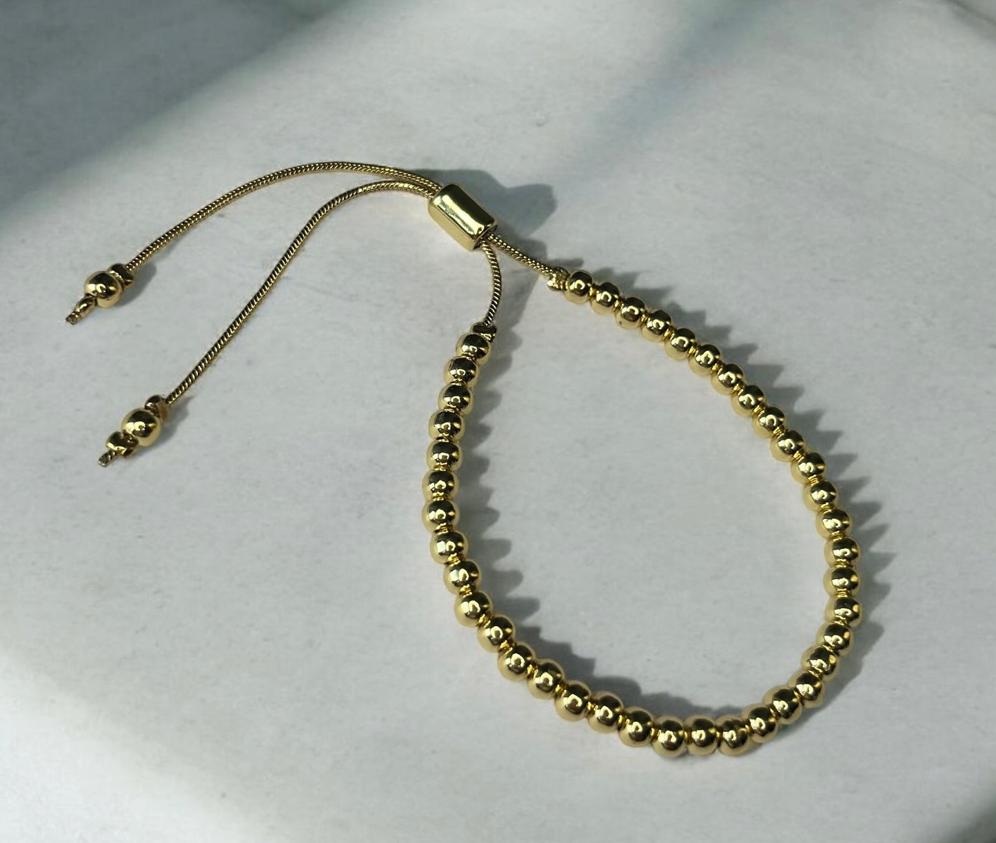 Mini Gold Elegance 4mm Bracelet